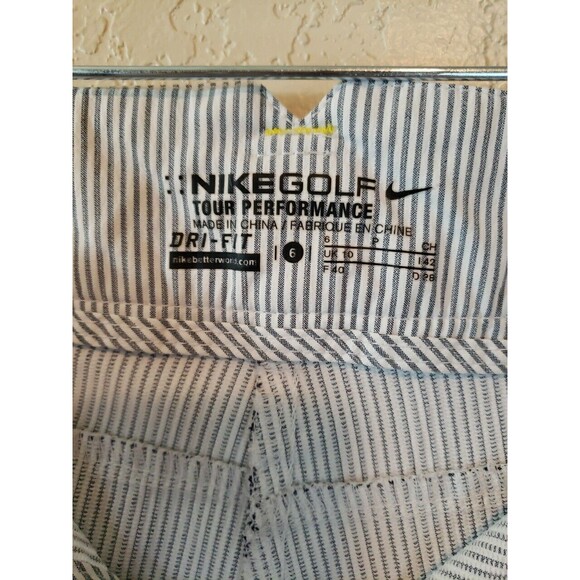 Nike Golf Womens Tour Performance Dri-fit Shorts Sz 6 - Picture 3 of 9